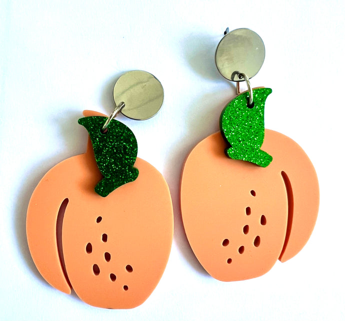 FRENCHIE & MINT | Acrylic Oranges Earrings