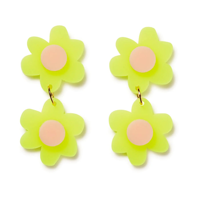 EMELDO | Jolene Double Flowers Earrings
